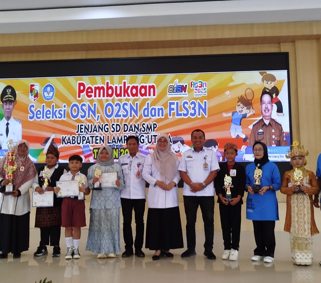 Torehkan Prestasi Gemilang, Siswa SD Islam Ibnu Rusyd Kotabumi Curi Panggung Kejuaraan FLS3N