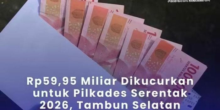 Pemerintah Kabupaten Bekasi Mengelontorkan Dana Pilkades Tahun 2026 sebesar hampir Mencapai 60 milyar rupiah 