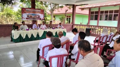 Cegah Kenakalan Remaja, Kesbangpol dan FKDM Lampung Utara Sambangi Wilayah Abung Tengah